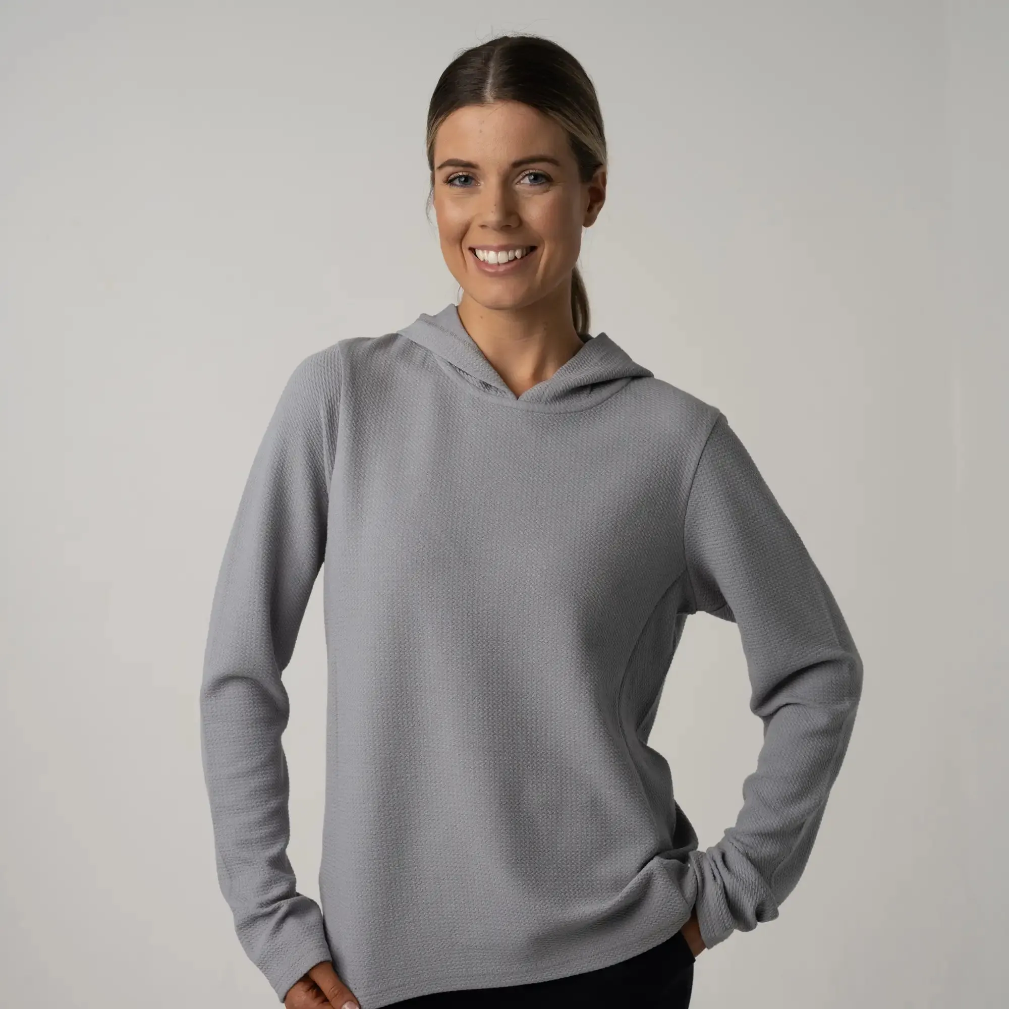 Women's Coastal Hoodie - Neutral Gray / 2XL sold by Sun Mountain