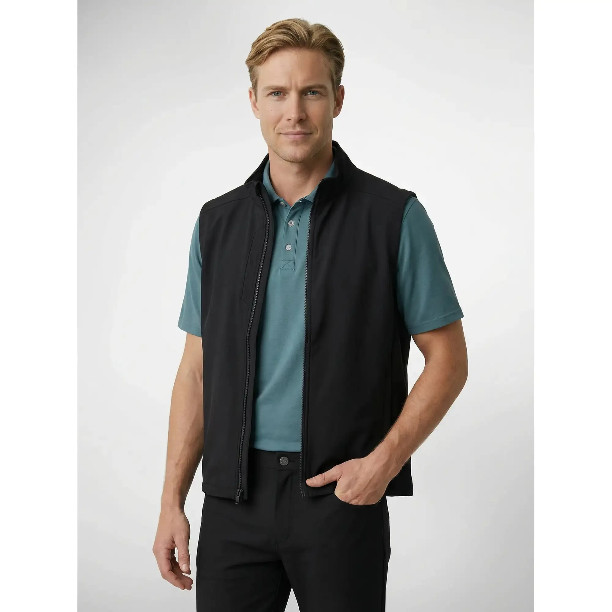All Day Vest - Black / L sold by Sun Mountain