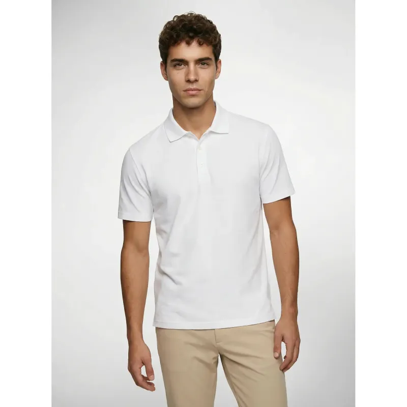 Elevate Stretch Polo - White / M made by Sun Mountain