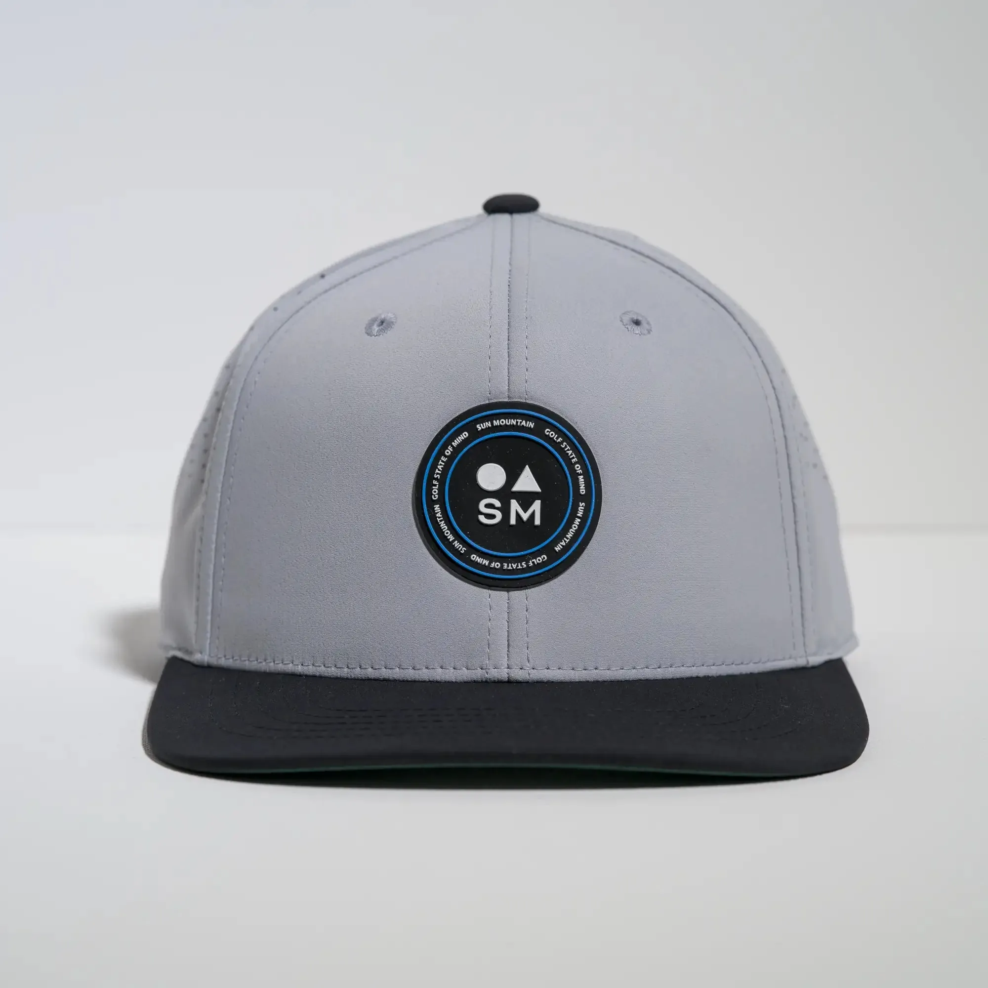 Rubber Patch Hat - Light Grey sold by Sun Mountain