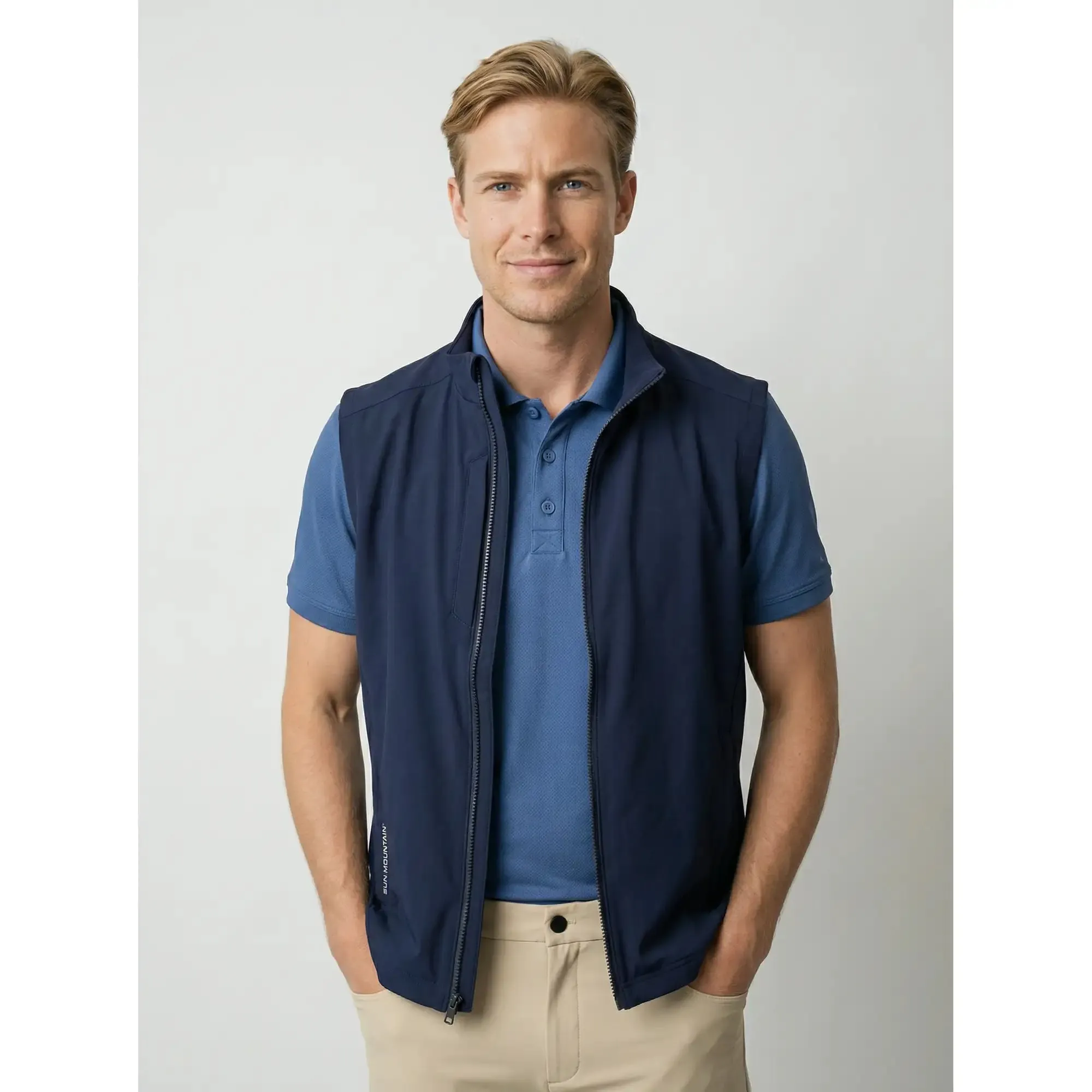 All Day Vest - Navy / XL sold by Sun Mountain