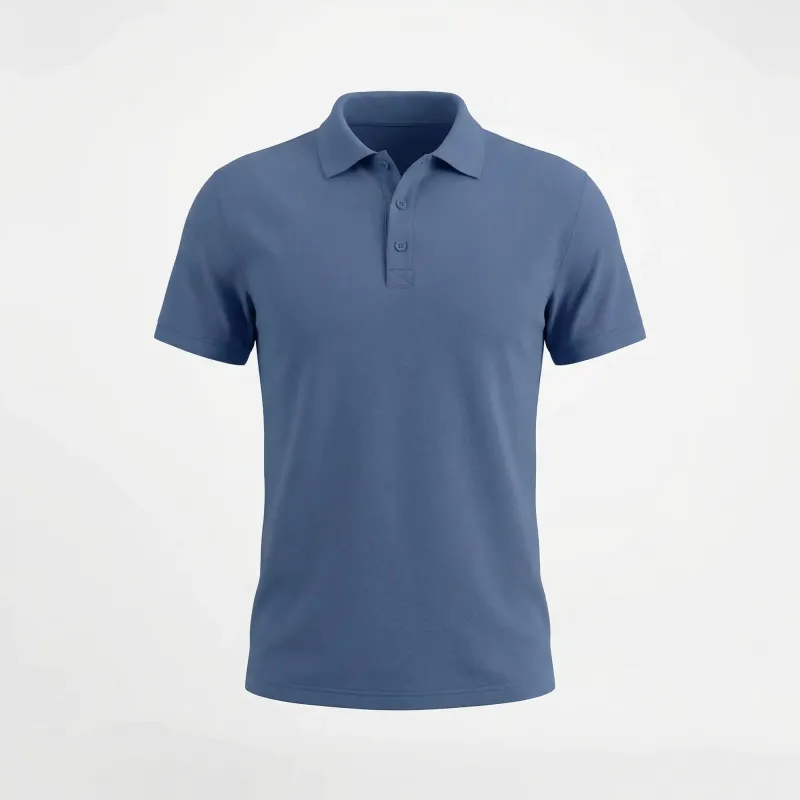 Women's Aerify Polo - Dusty Blue / XL made by Sun Mountain