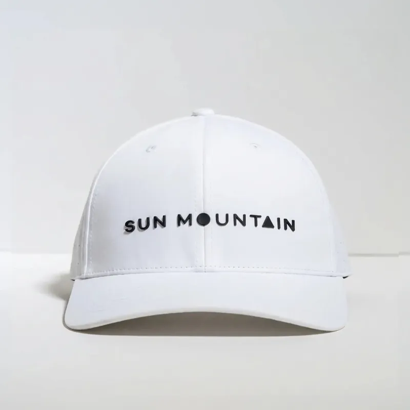 Sun Mountain Perforated Performance Hat - White sold by Sun Mountain
