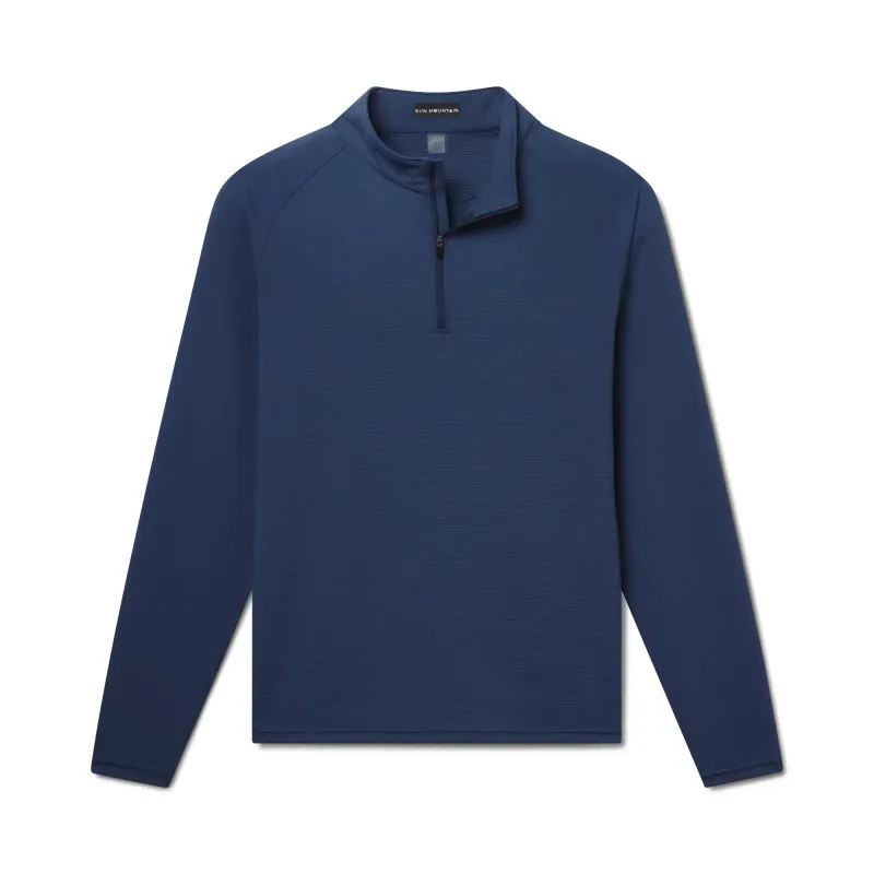 Motcha Quarter-Zip - Dark Denim / S made by Sun Mountain