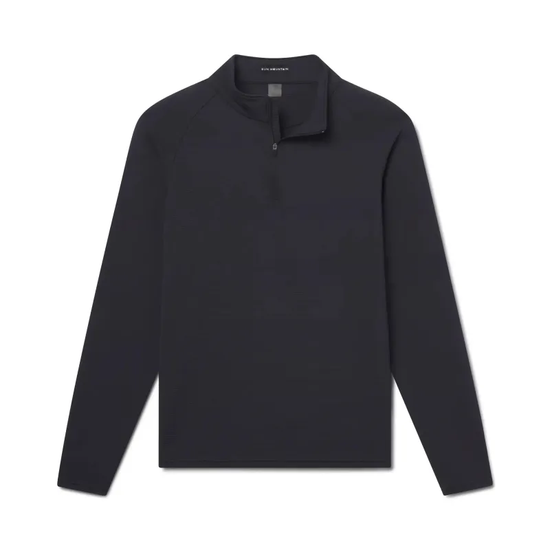 Motcha Quarter-Zip - Black / M made by Sun Mountain