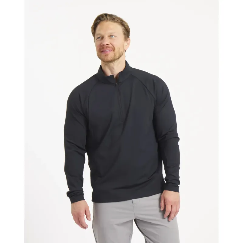 Tech Quarter-Zip - Black / 2XL made by Sun Mountain