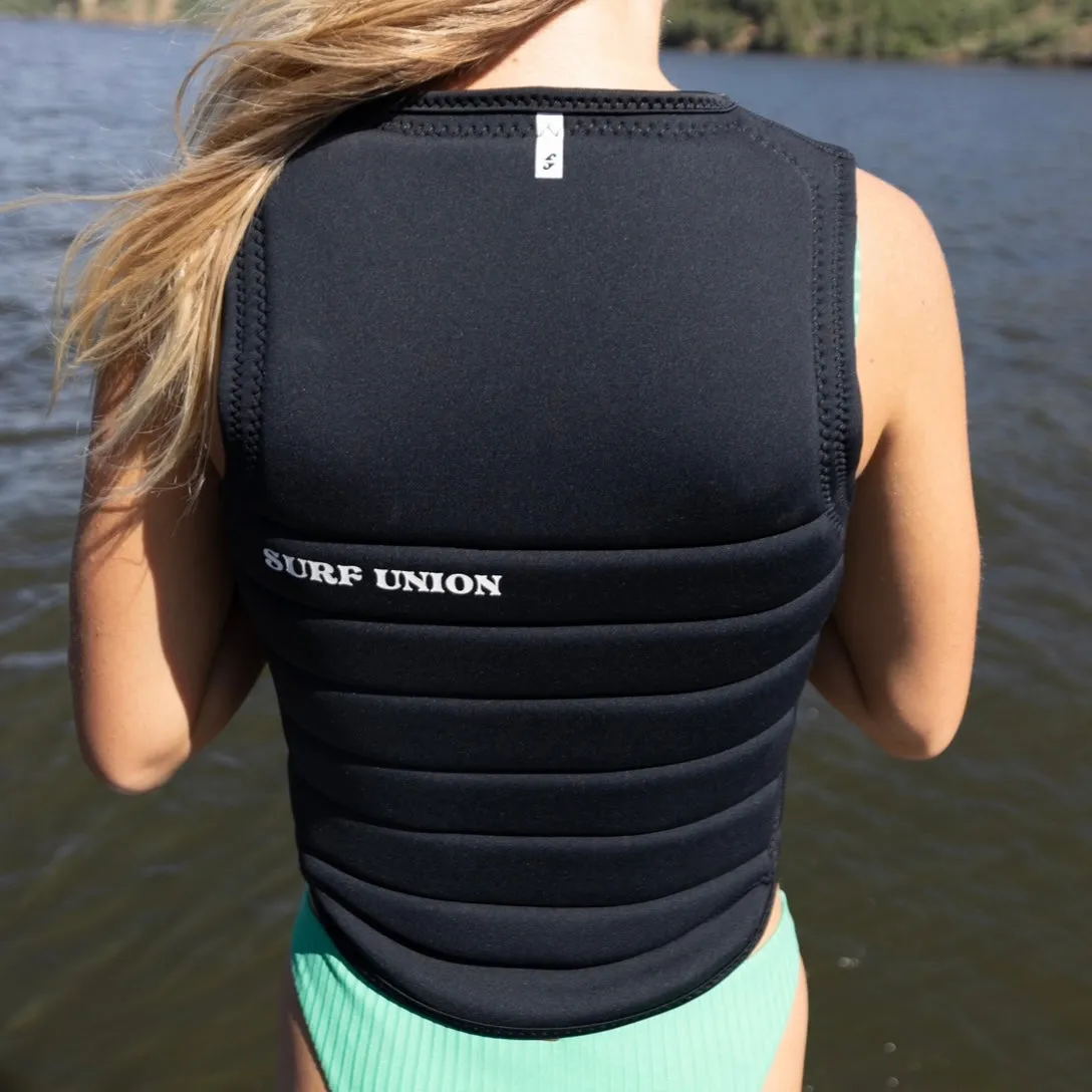 Women's Signature Core Impact Vest - Black sold by Surf Union product image thumbnail 2
