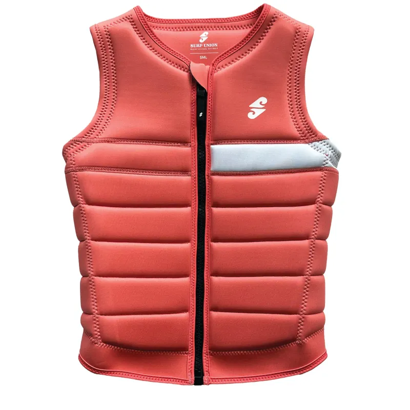 Women's Signature Core Impact Vest - Coral Pink sold by Surf Union
