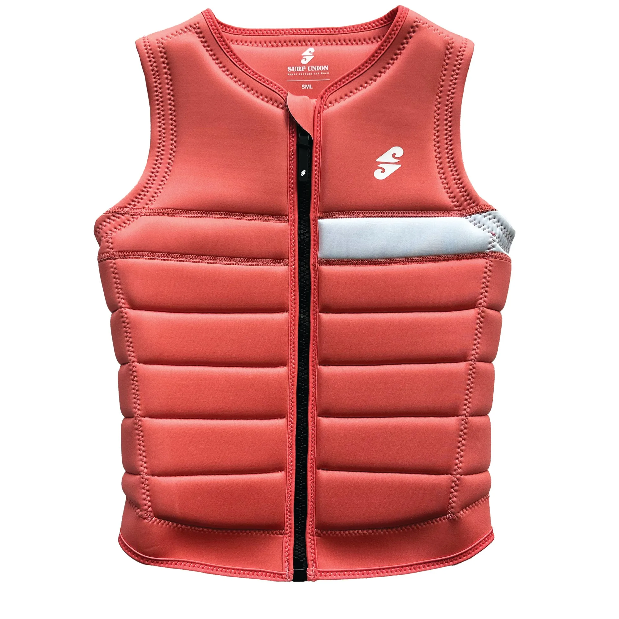Women's Signature Core Impact Vest - Coral Pink sold by Surf Union