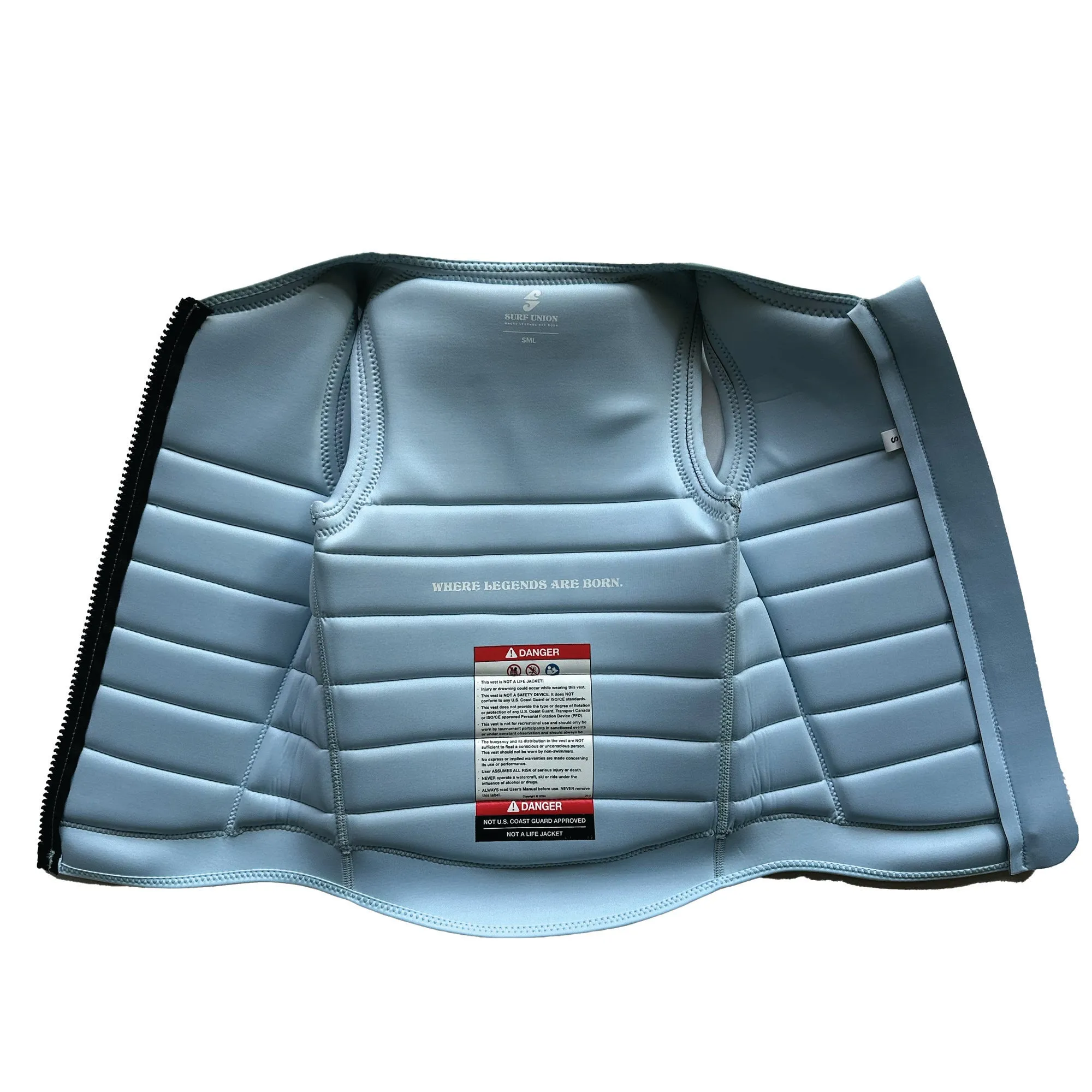 Women's Signature Core Impact Vest - Pastel Blue sold by Surf Union product image thumbnail 4