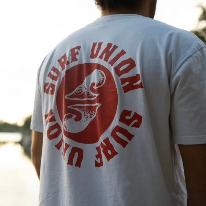Lake Watch Tee (Red) sold by Surf Union