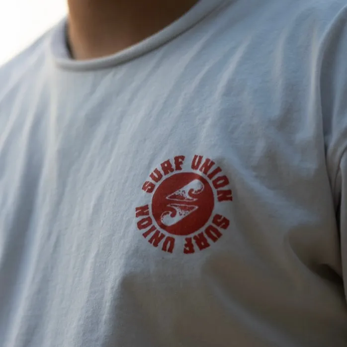 Lake Watch Tee (Red) sold by Surf Union product image thumbnail 2