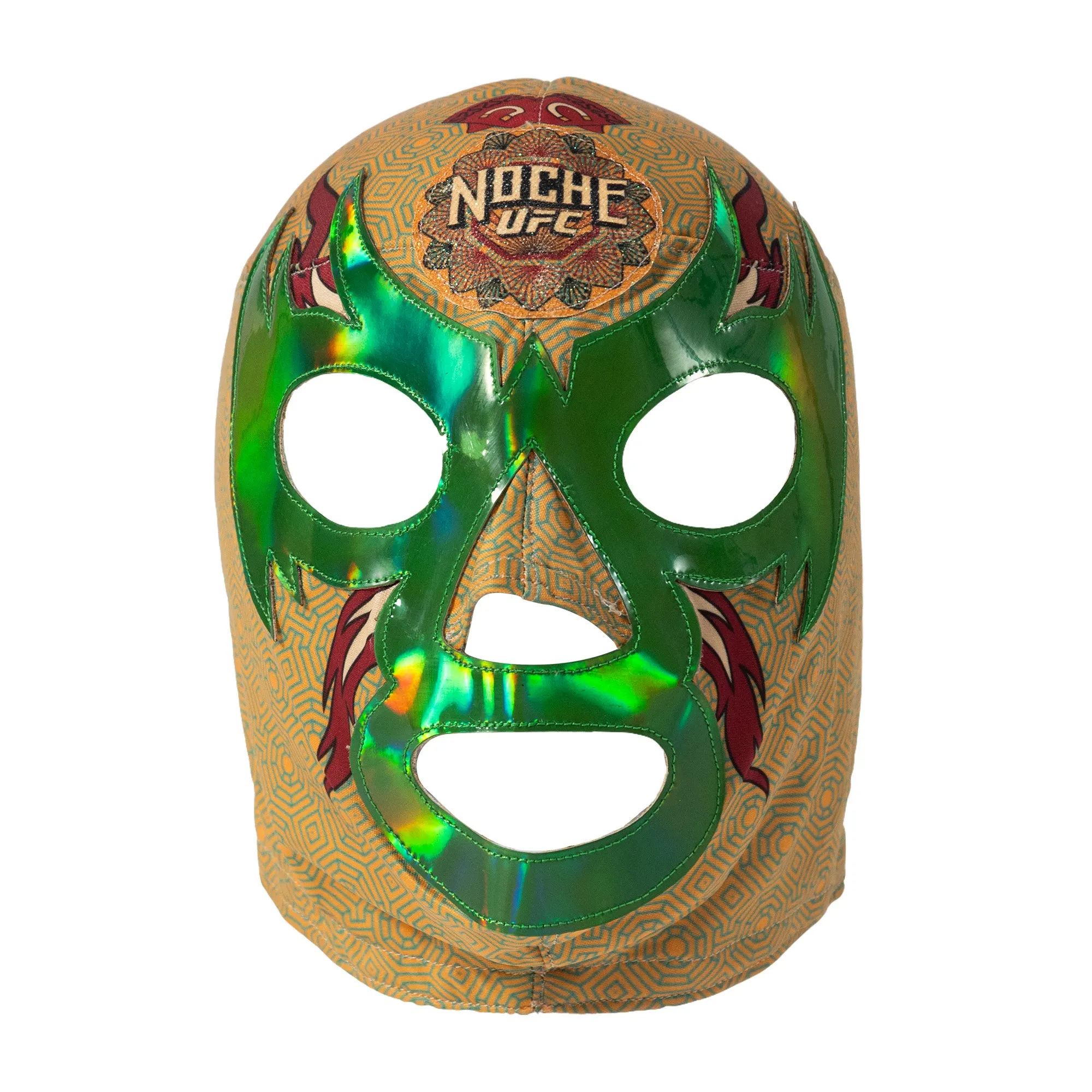 Men's Gold Noche UFC 2025 Luchador Mask sold by UFC