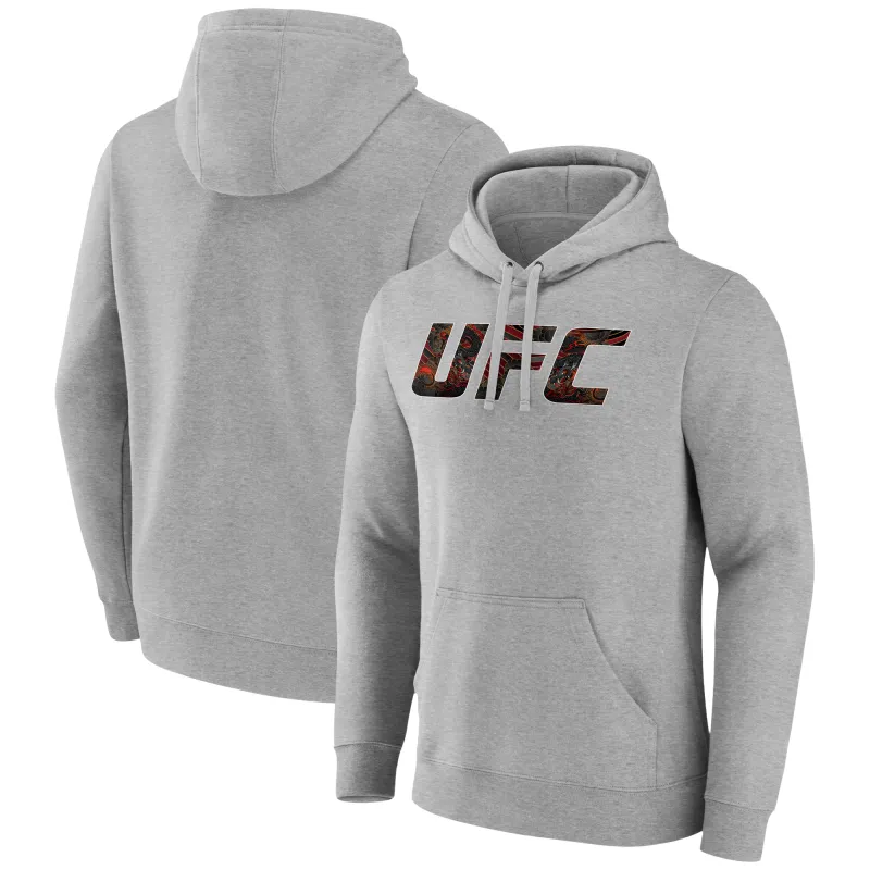 Men's Gray Alexandre Pantoja UFC Unrivaled Pullover Hoodie sold by UFC