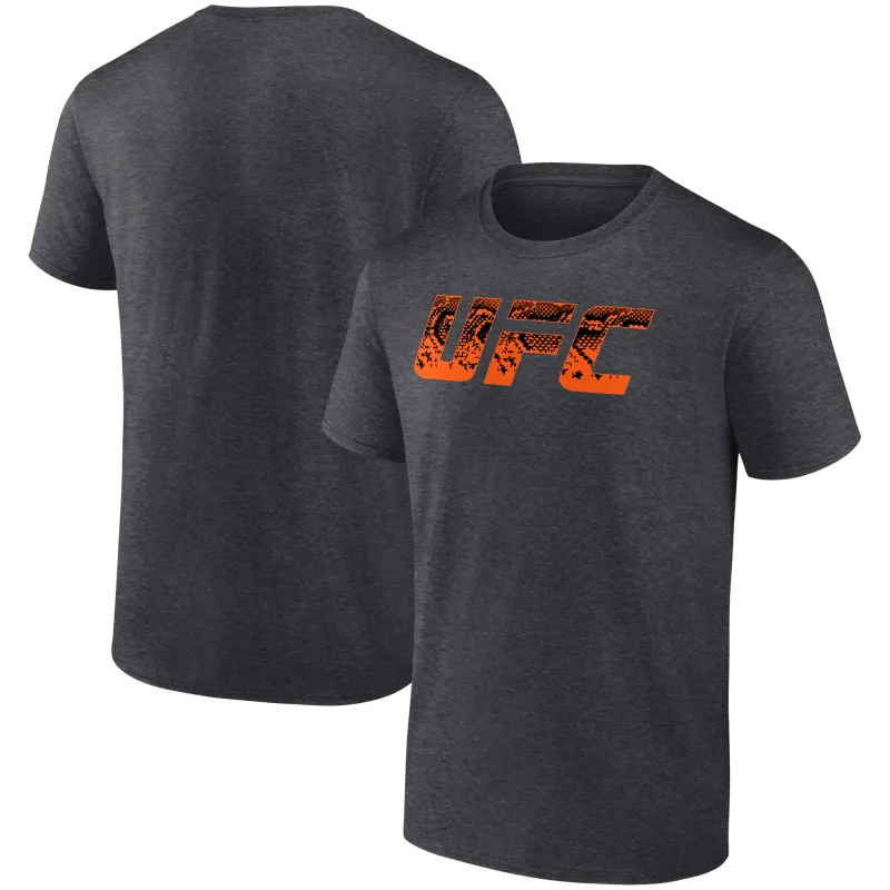 Men's Charcoal Paddy Pimblett Unrivaled UFC Logo T-Shirt sold by UFC