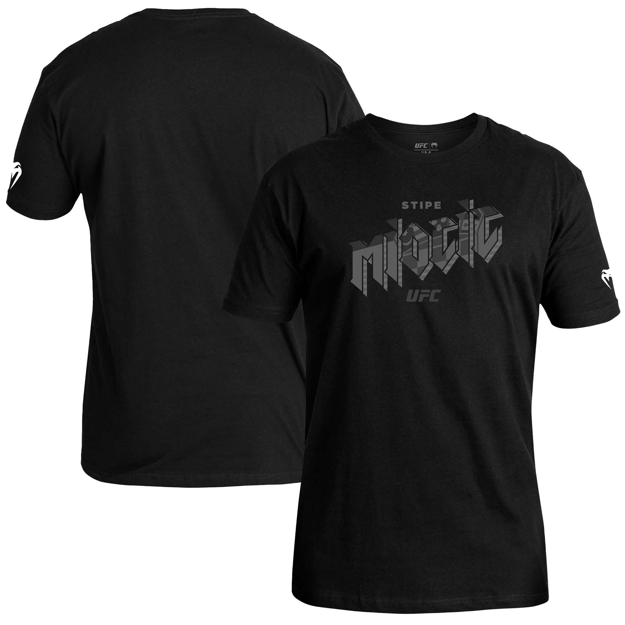 Men's UFC Unrivaled by VENUM Black Stipe Miocic T-Shirt sold by UFC