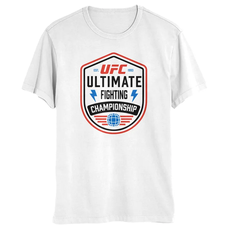 Men's White UFC Championship T-Shirt sold by UFC