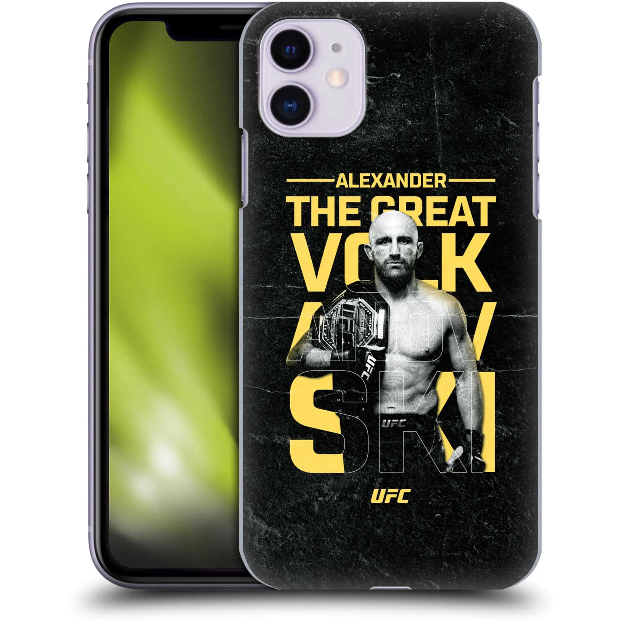 Alexander Volkanovski Champion Hard Shell iPhone Case sold by UFC