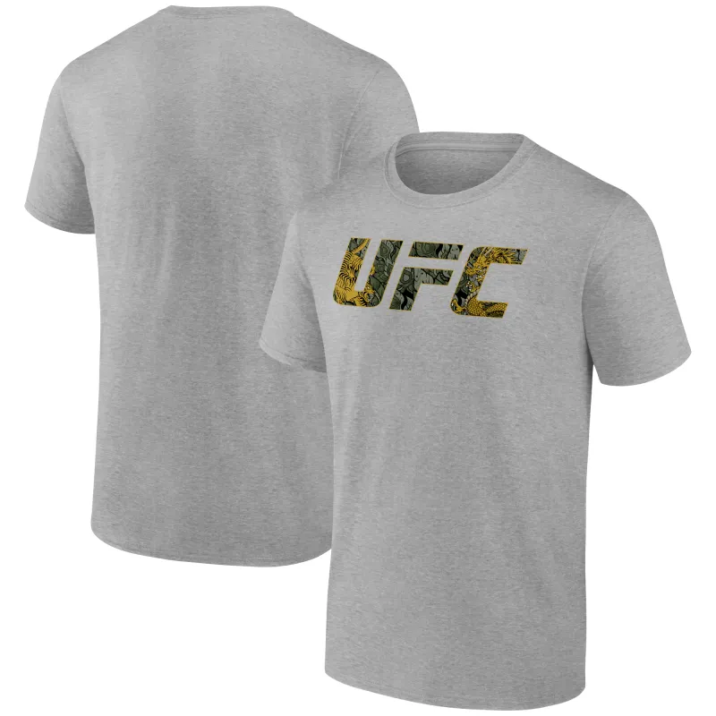 Men's Heather Gray Valentina Shevchenko UFC Unrivaled T-Shirt sold by UFC