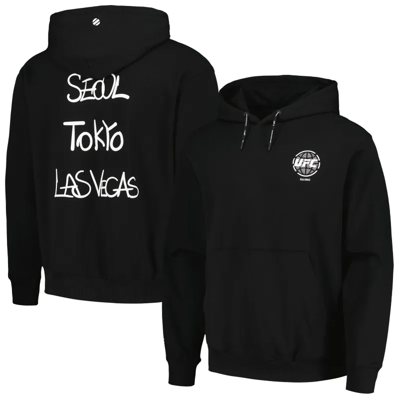 Men's UFC  Black  Soul Pullover Hoodie sold by UFC