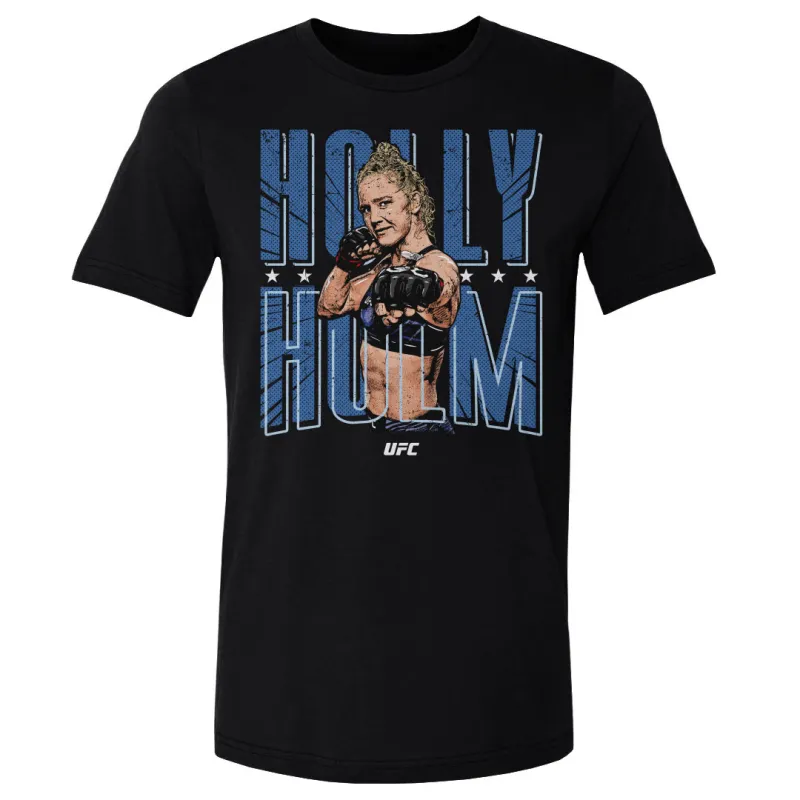 Men's 500 Level  Black Holly Holm  T-Shirt sold by UFC