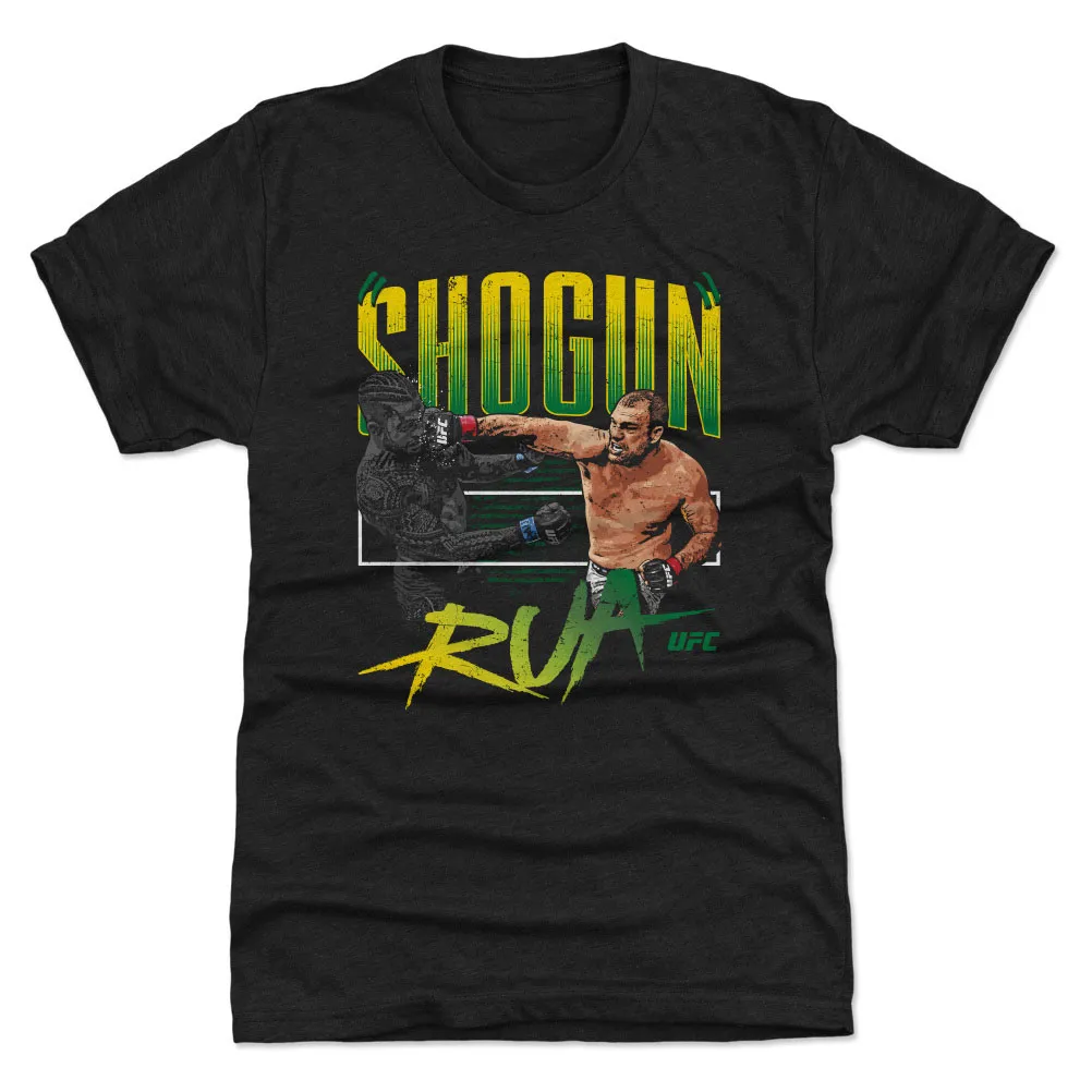 Men's 500 Level Heather Black Maurício Rua Shogun Premium Tri-Blend T-Shirt sold by UFC