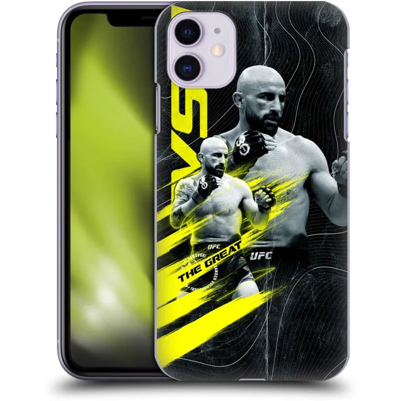 Alexander Volkanovski Creative Fight Card Hard Shell iPhone Case sold by UFC