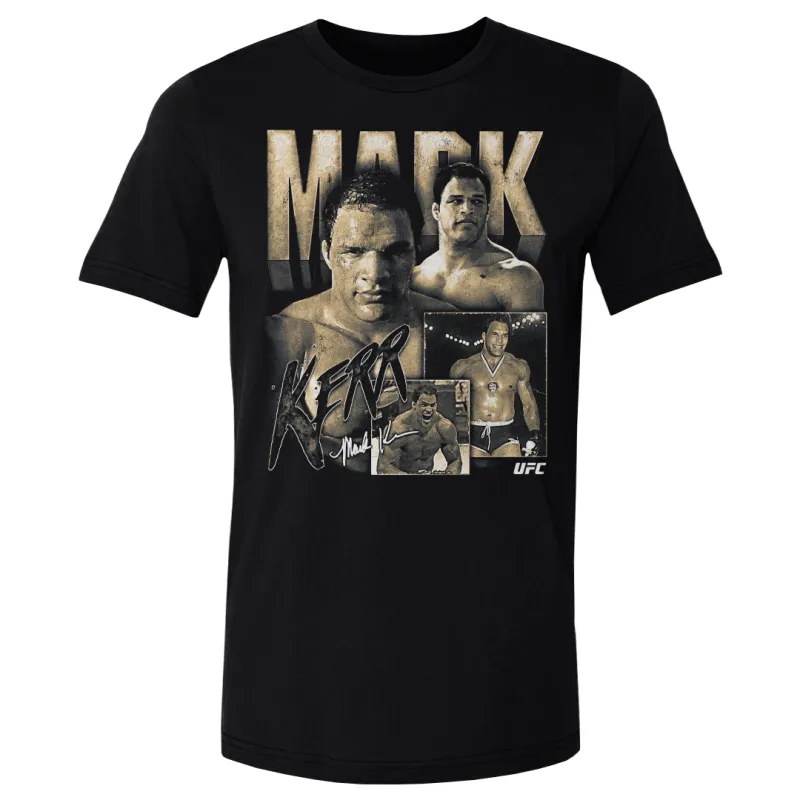 Men's 500 Level Black Mark Kerr Vintage T-Shirt sold by UFC