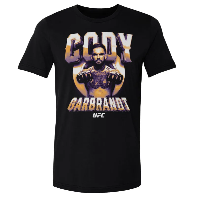 Men's 500 Level  Black Cody Garbrandt  T-Shirt sold by UFC