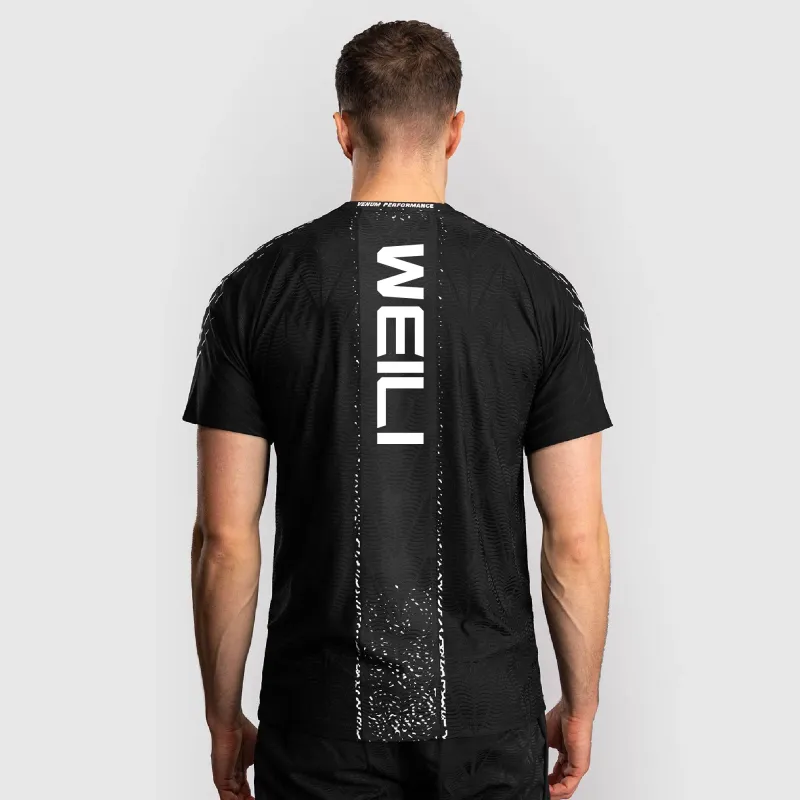 Men's UFC Zenith by Venum Black Zhang Weili Authentic Fight Night Walkout Jersey made by UFC
