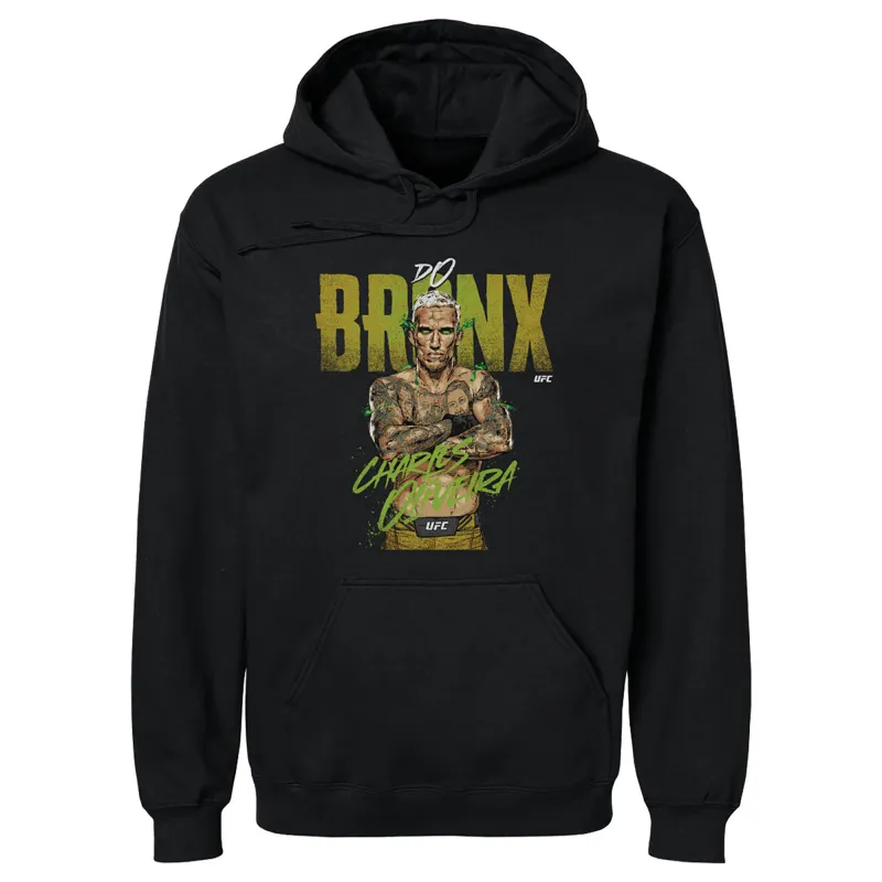 Men's  Black Charles Oliveira  Pullover Hoodie sold by UFC