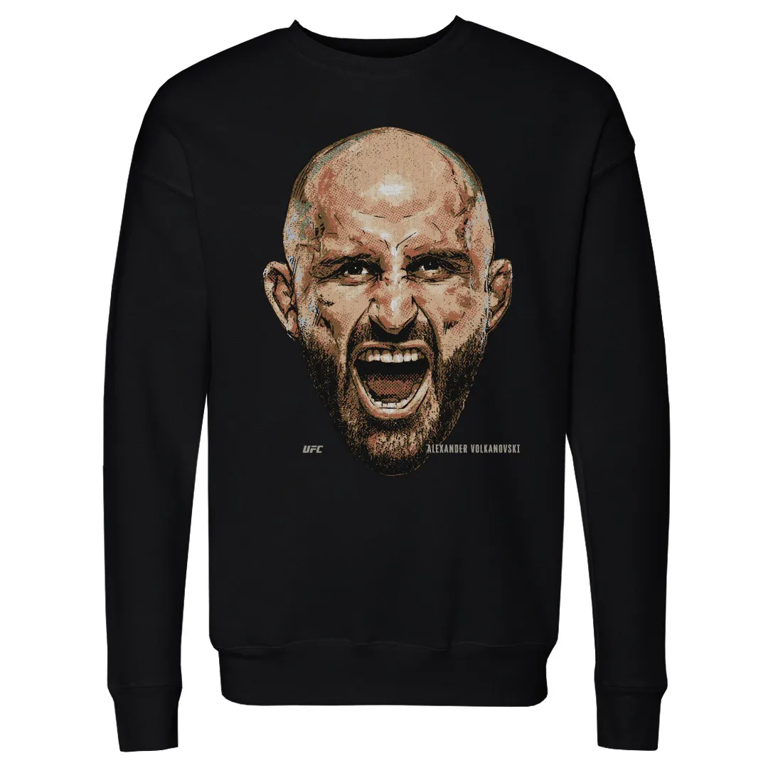 Men's 500 Level Black Alexander Volkanovski Pullover Sweatshirt sold by UFC