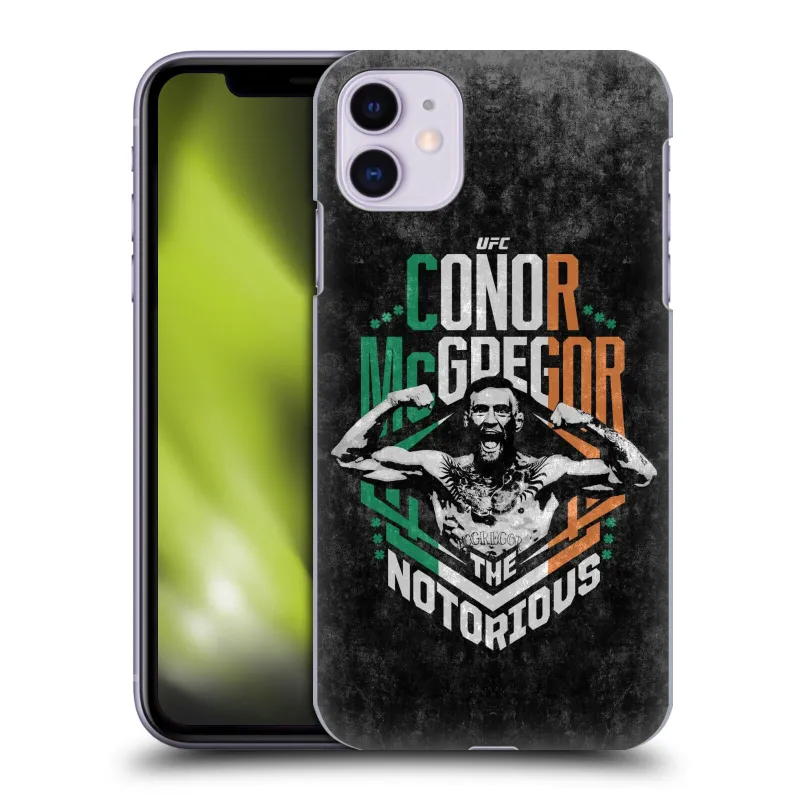 Conor McGregor Distressed Hard Shell iPhone Case sold by UFC
