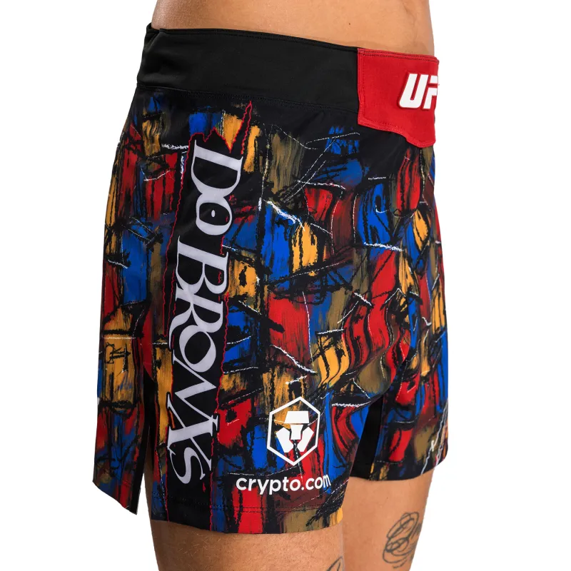 Men's UFC Unrivaled by VENUM Red Charles Oliveira Short Fit Fight Short made by UFC