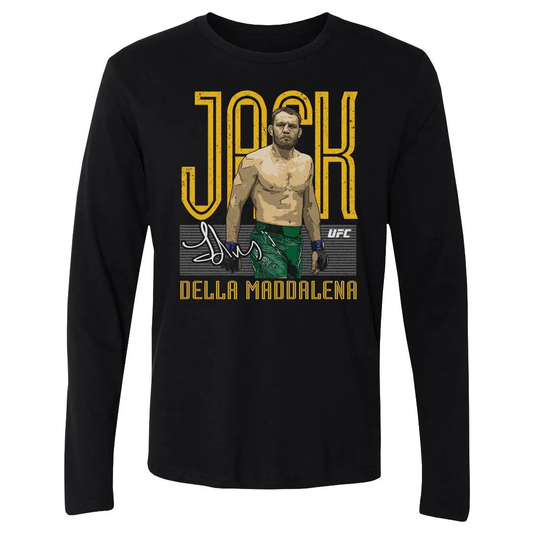 Men's 500 Level Black Jack Della Maddalena Long Sleeve T-Shirt sold by UFC