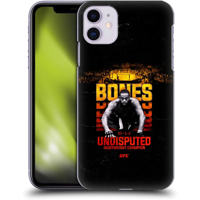Jon Jones Heavyweight Champion Hard Shell iPhone Case sold by UFC