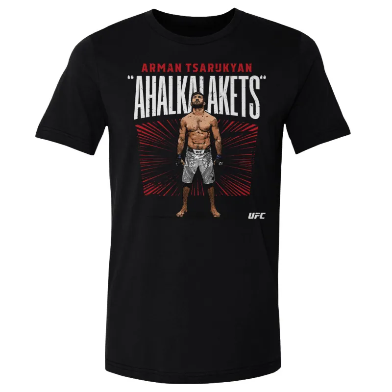 Men's 500 Level Black Arman Tsarukyan T-Shirt sold by UFC