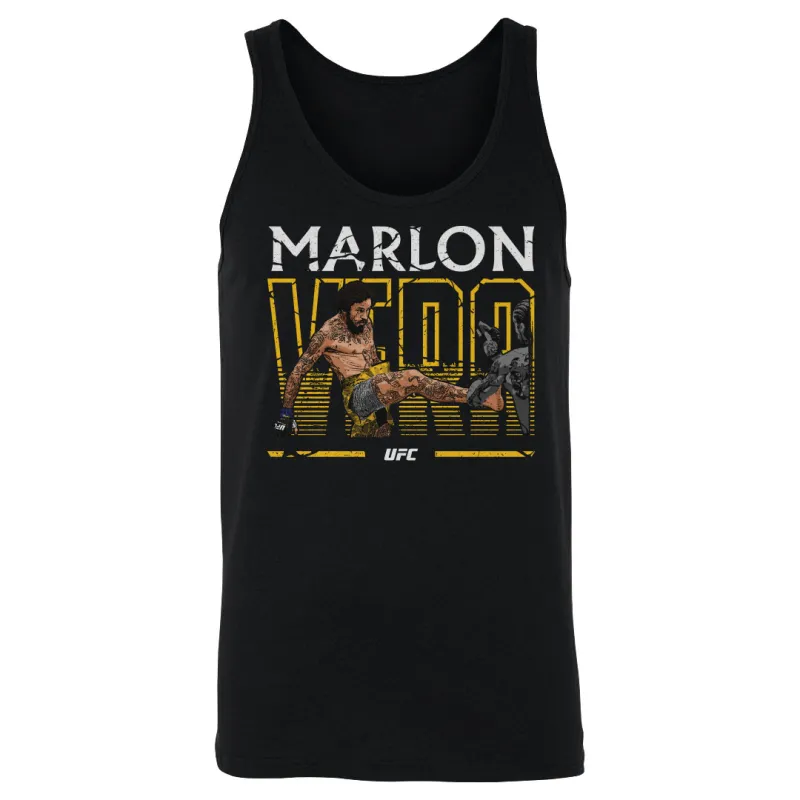 Men's 500 Level Black Marlon Vera Front Kick Tank Top sold by UFC