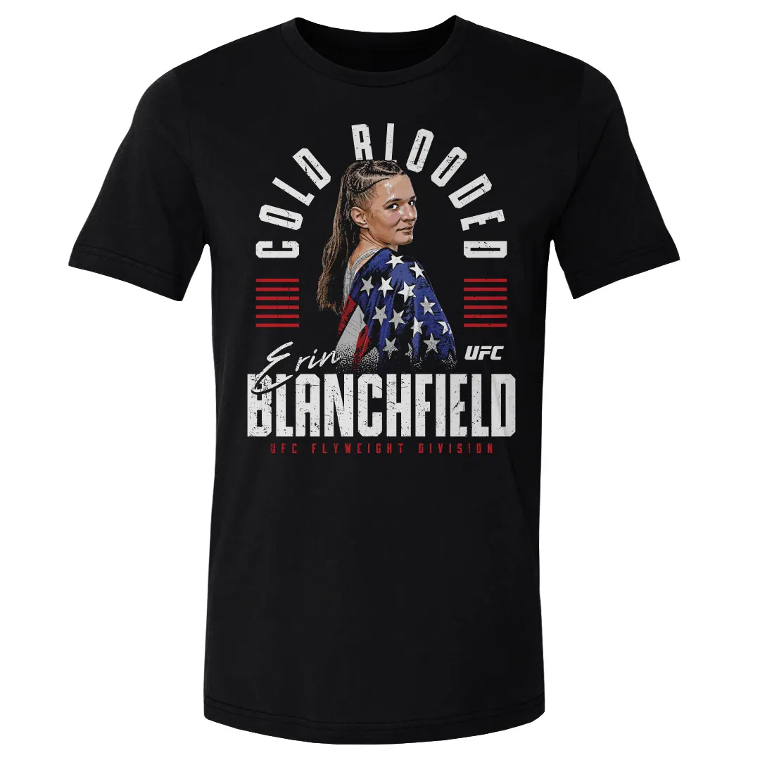 Men's 500 Level Black Erin Blanchfield T-Shirt sold by UFC