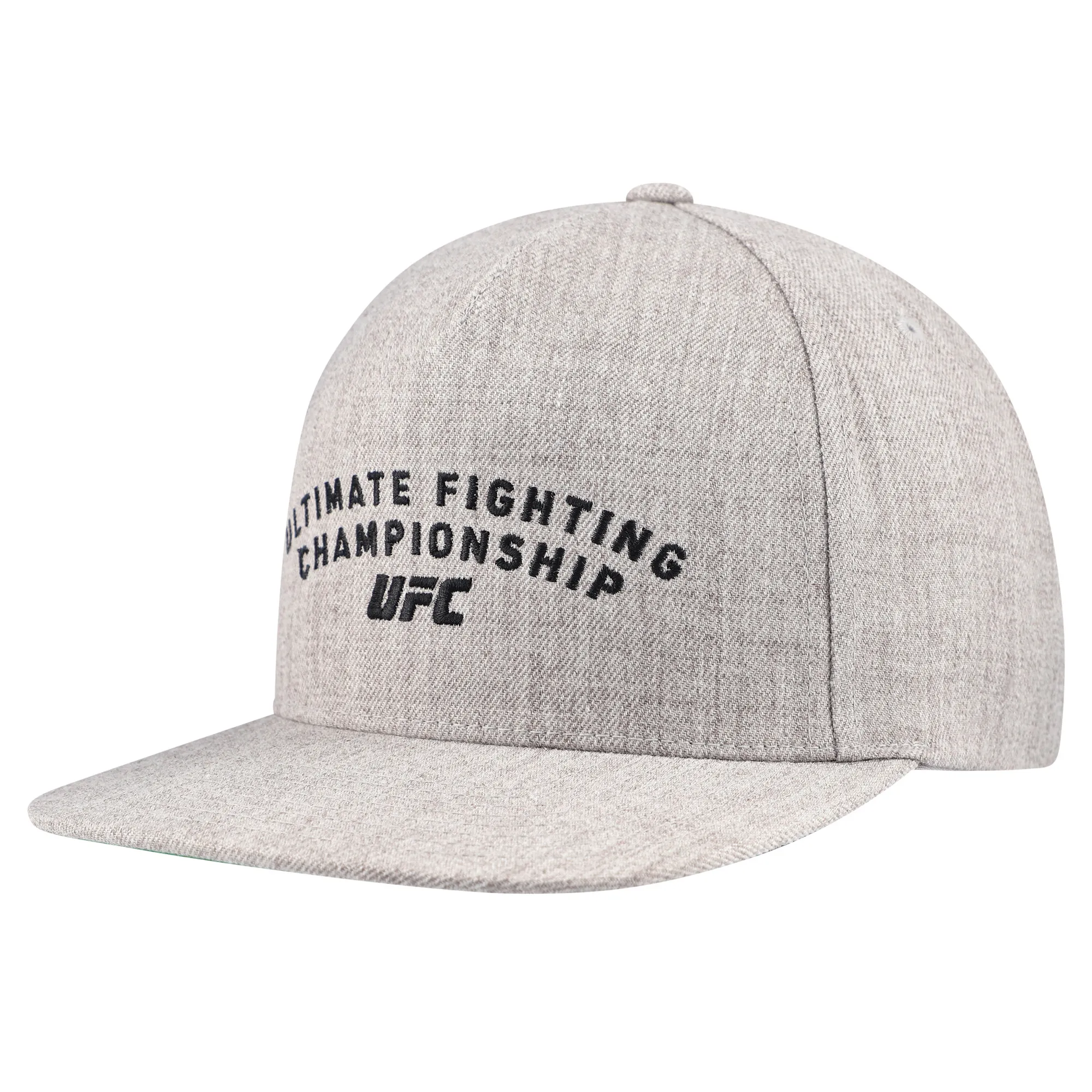 Unisex UFC Heather Gray Arched Adjustable Snapback Hat sold by UFC