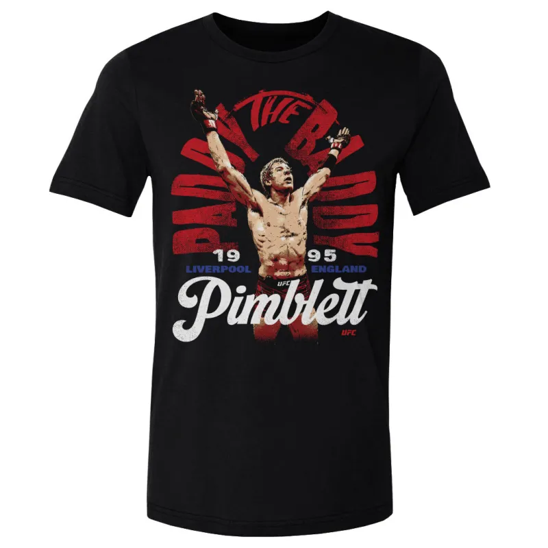 Men's 500 Level  Black Paddy Pimblett "The Baddy" T-Shirt sold by UFC