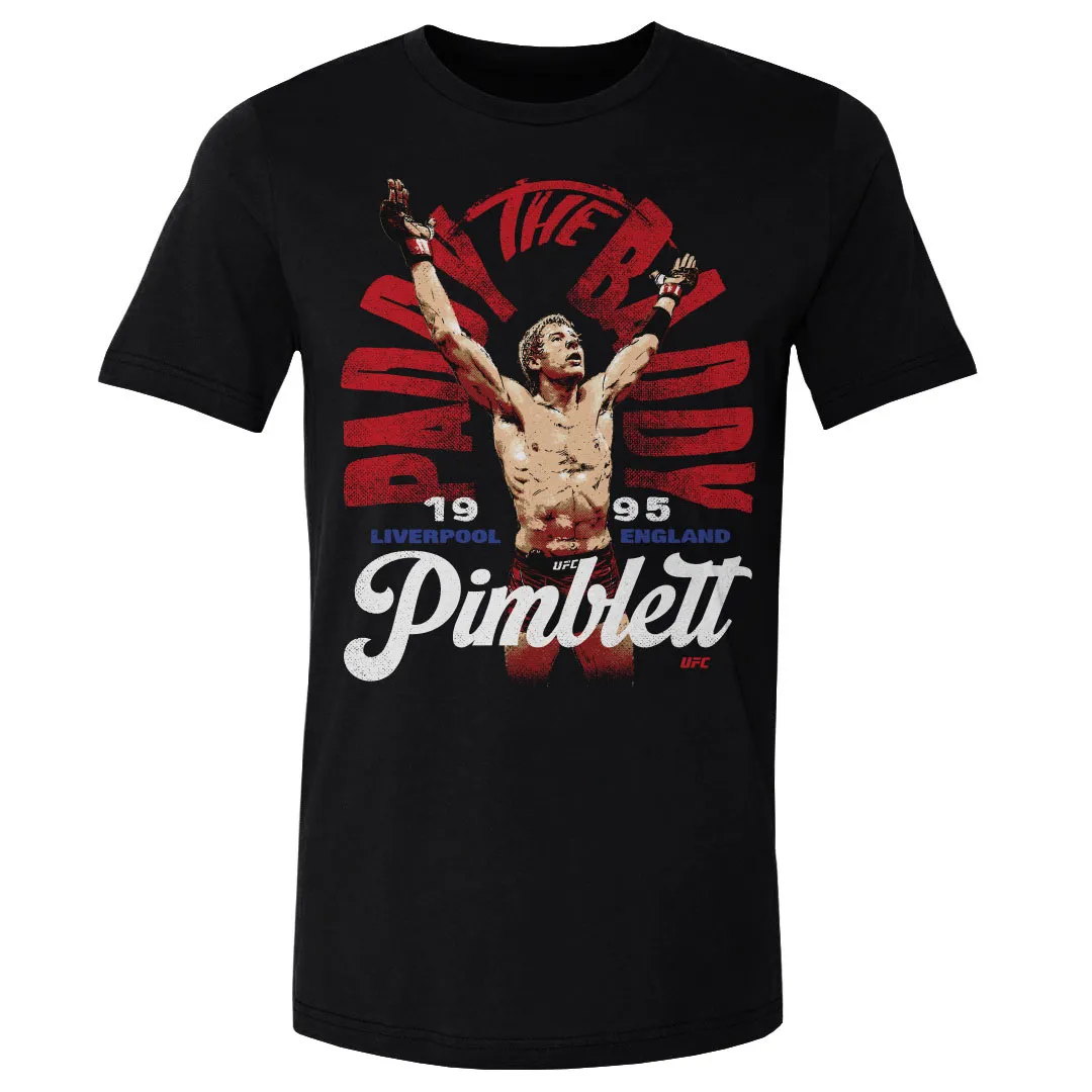 Men's 500 Level Black Paddy Pimblett "The Baddy" T-Shirt sold by UFC
