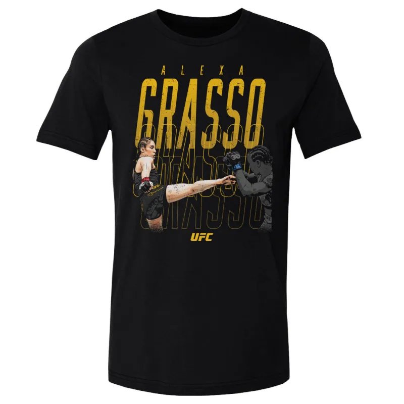Men's 500 Level Black Alexa Grasso T-Shirt sold by UFC