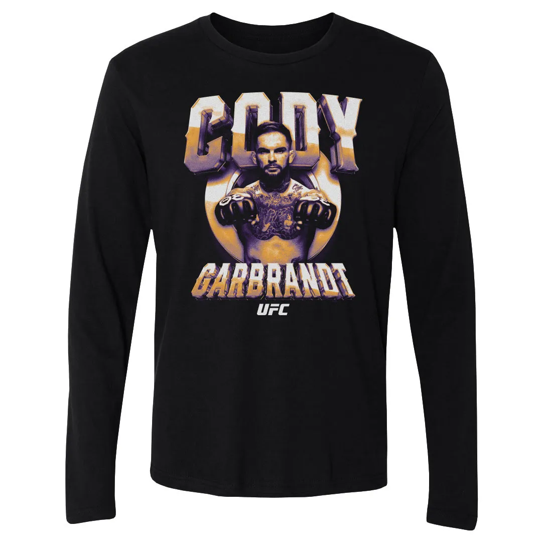 Men's 500 Level Black Cody Garbrandt Long Sleeve T-Shirt sold by UFC