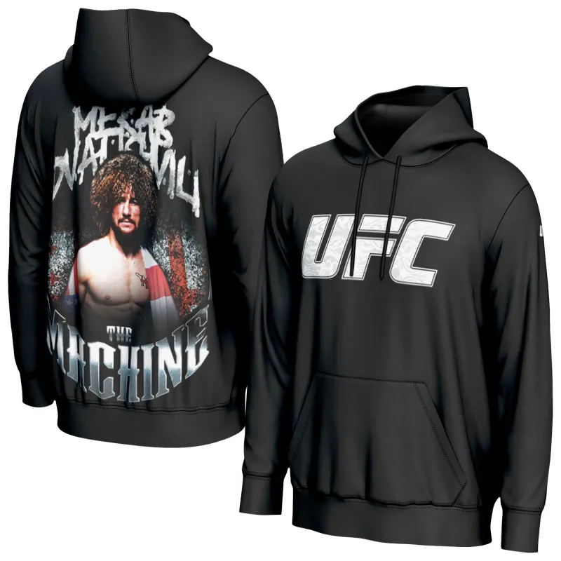 Men's ProSphere Black Merab Dvalishvili Hoodie sold by UFC