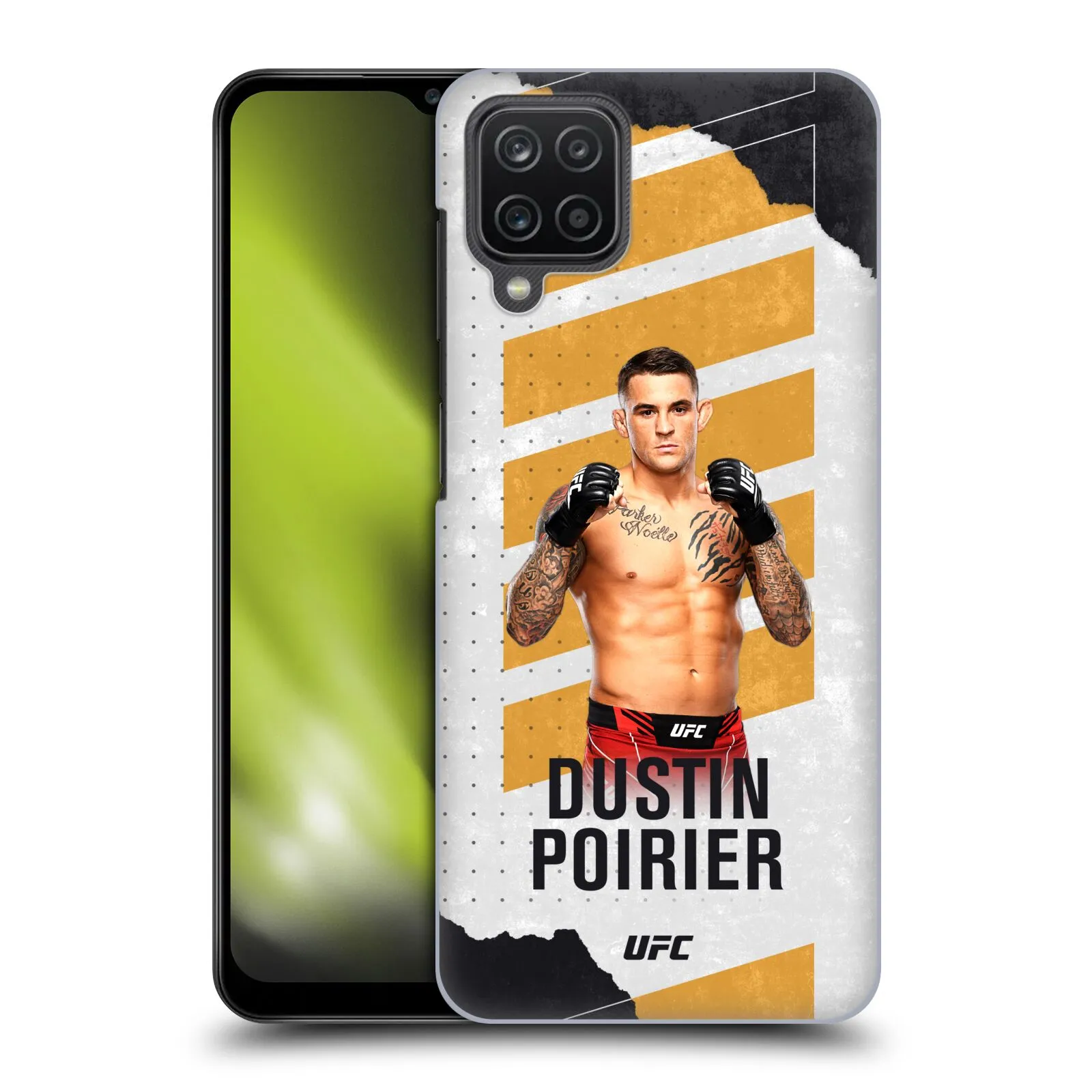 Dustin Poirier Fight Card Hard Shell Samsung Phone Case sold by UFC