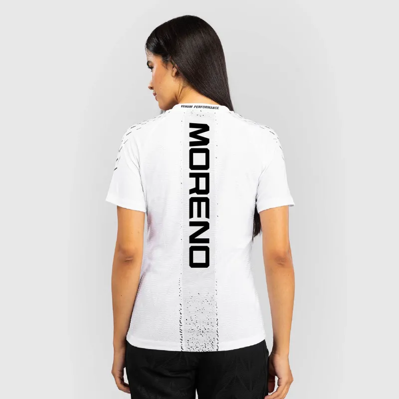 Women's UFC Zenith by Venum White Brandon Moreno Authentic Fight Night Walkout Jersey sold by UFC