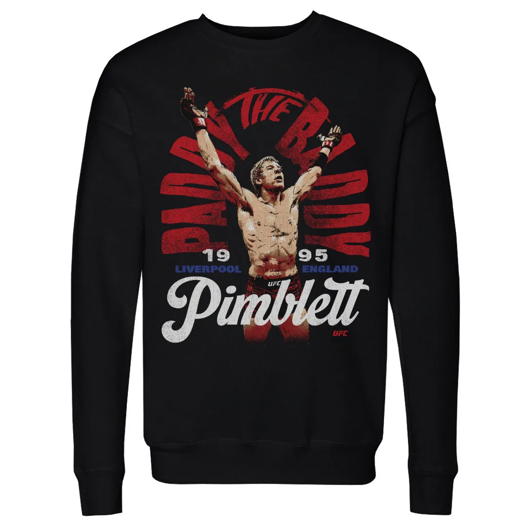 Men's 500 Level Black Paddy Pimblett "The Baddy" Pullover Sweatshirt sold by UFC