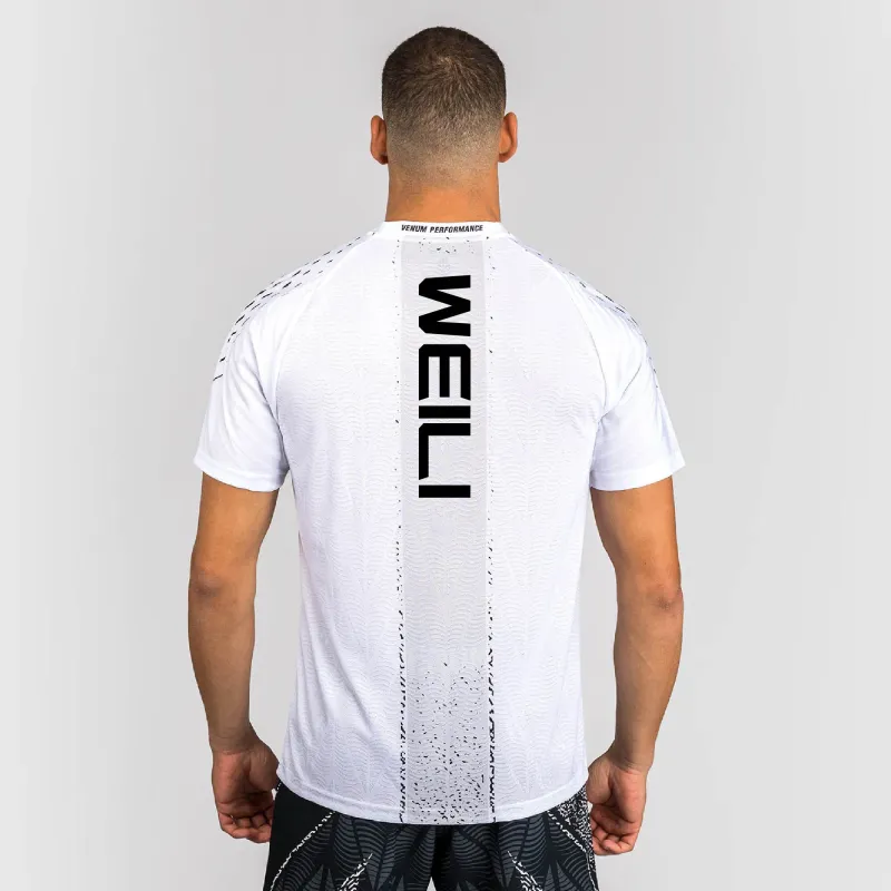 Men's UFC Zenith by Venum White Zhang Weili Authentic Fight Night Walkout Jersey made by UFC
