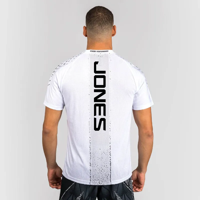 Men's UFC Zenith by Venum White Jon Jones Authentic Fight Night Walkout Jersey made by UFC